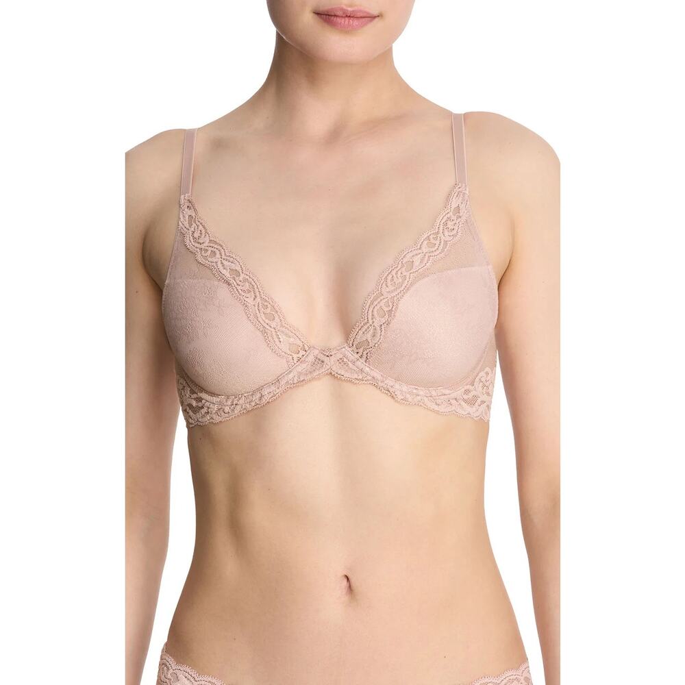Natori Feathers Plunge Bra- 730023 36DD